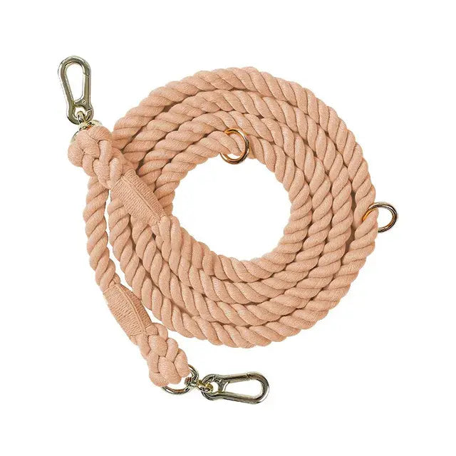 Braided Cotton Dog Leash