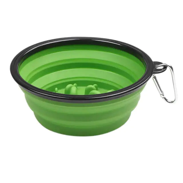 Portable Anti-Gulp Slow Feeder Bowl