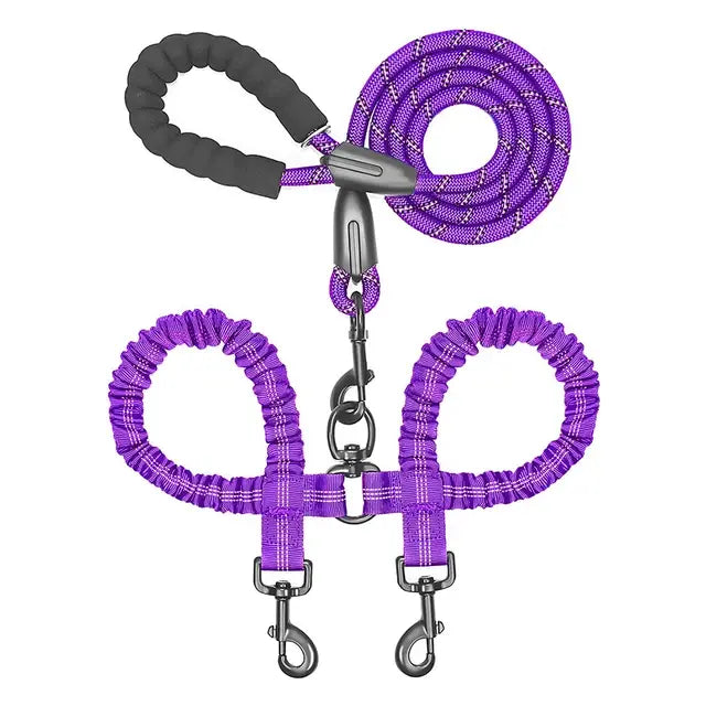 Double Lead Dog Leash