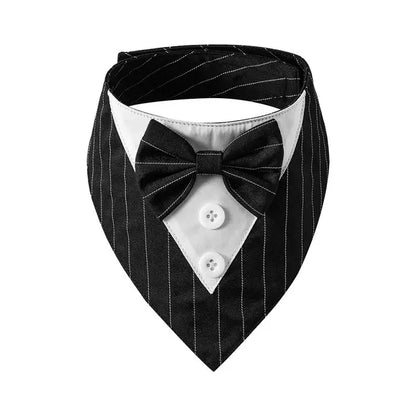 Tuxedo Bow Tie Collar