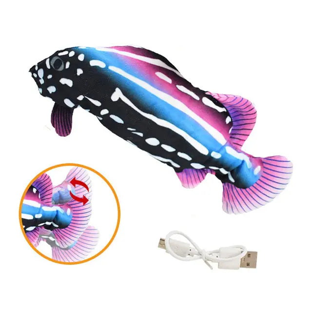 Flopping Fish Interactive Pet Toy