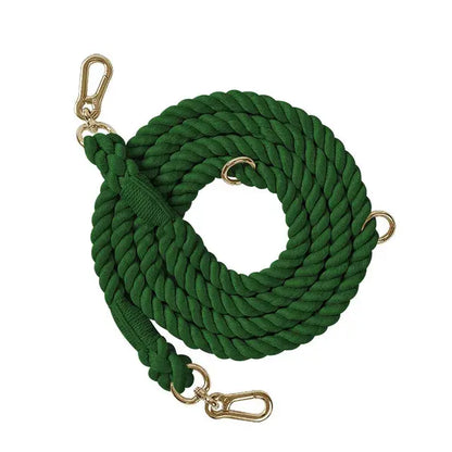 Braided Cotton Dog Leash