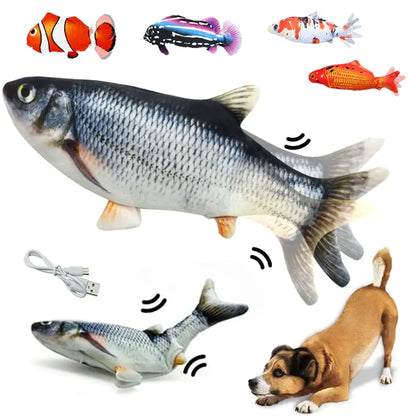 Flopping Fish Interactive Pet Toy