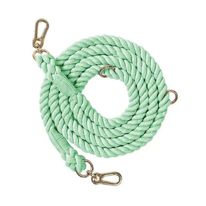 Braided Cotton Dog Leash