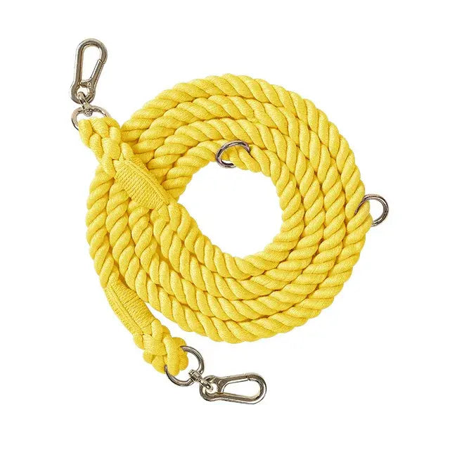 Braided Cotton Dog Leash