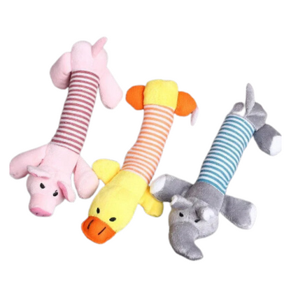 Squeak Plush Dog Toy