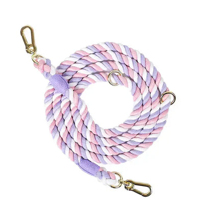 Braided Cotton Dog Leash