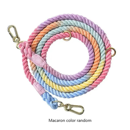 Braided Cotton Dog Leash