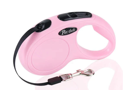 Retractable Dog Leash (with Dispenser and Poop Bags)