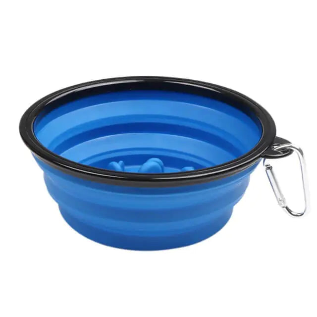 Portable Anti-Gulp Slow Feeder Bowl