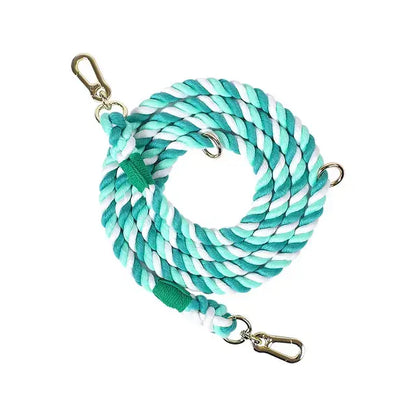 Braided Cotton Dog Leash