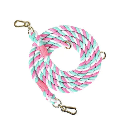 Braided Cotton Dog Leash