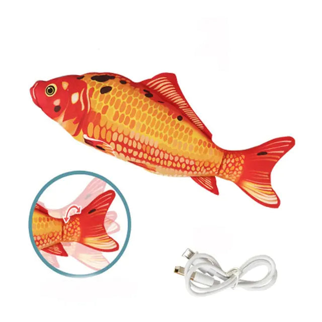 Flopping Fish Interactive Pet Toy