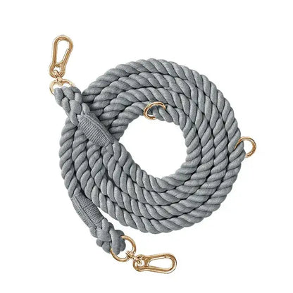 Braided Cotton Dog Leash