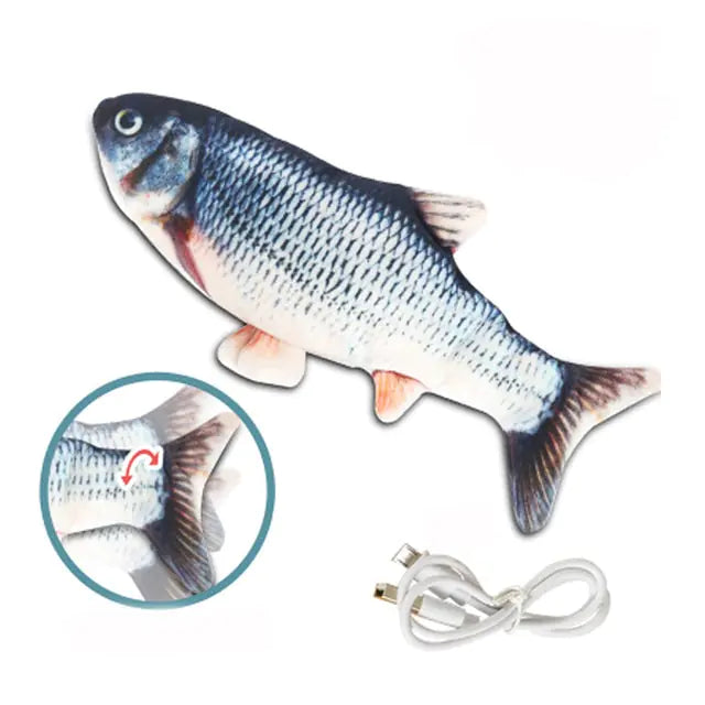 Flopping Fish Interactive Pet Toy