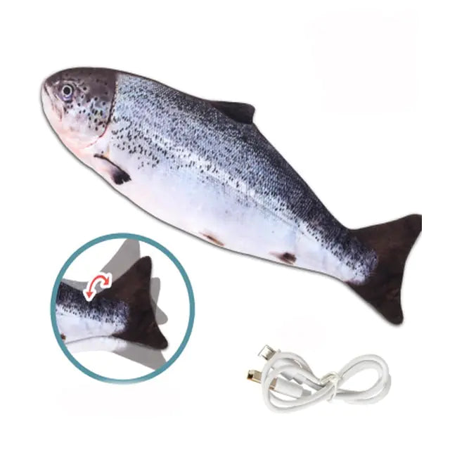 Flopping Fish Interactive Pet Toy