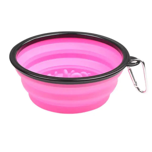 Portable Anti-Gulp Slow Feeder Bowl