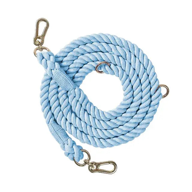 Braided Cotton Dog Leash